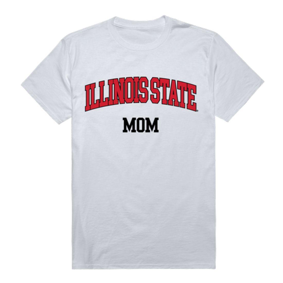 ISU Illinois State Universitybirds College Mom Womens T-Shirt-Campus-Wardrobe