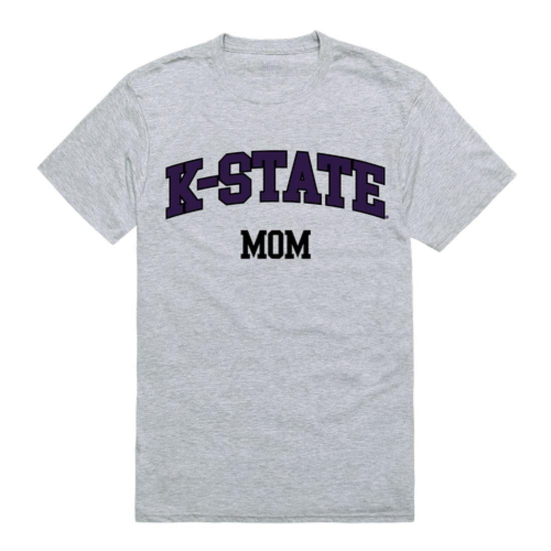 KSU Kansas State University Wildcats College Mom Womens T-Shirt-Campus-Wardrobe