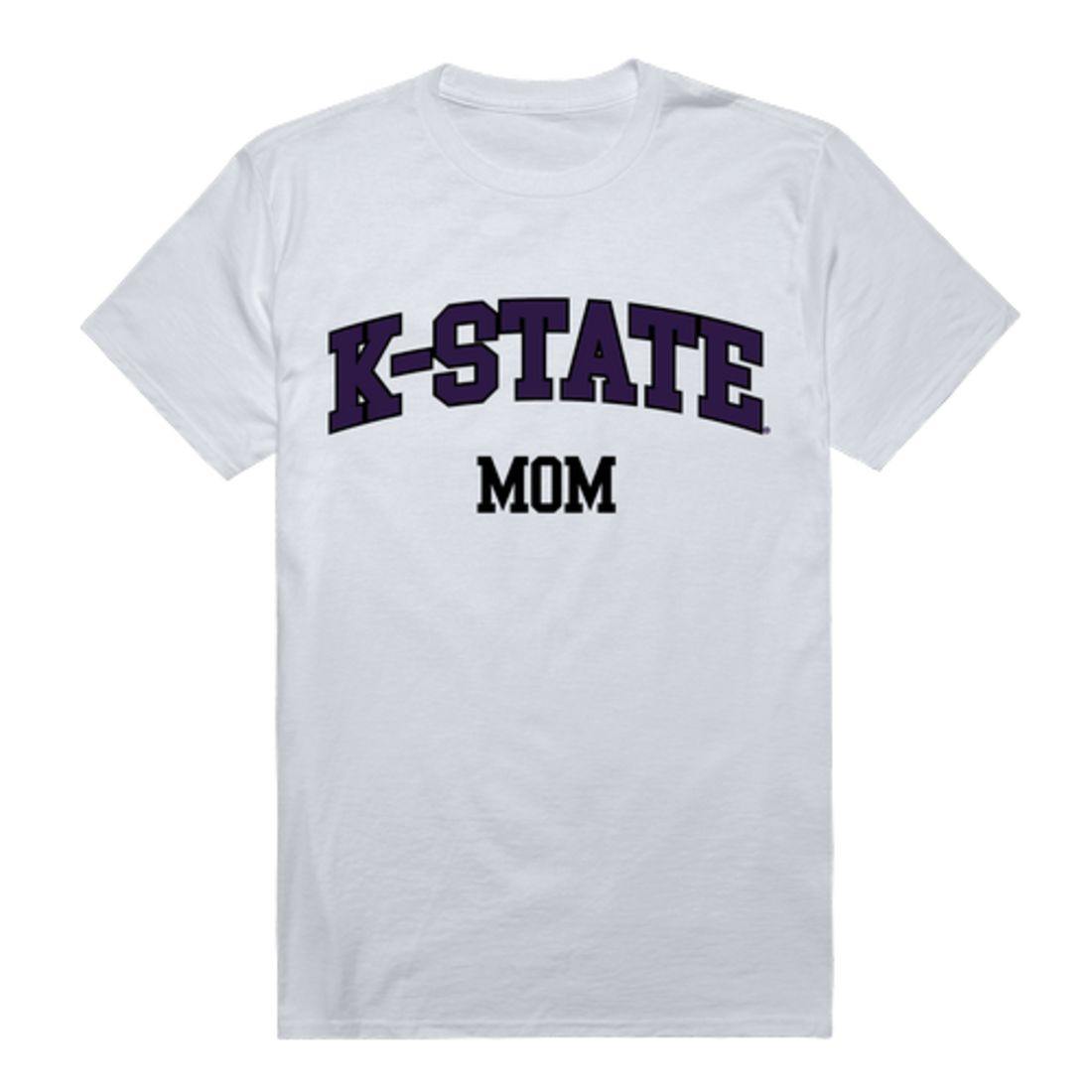 KSU Kansas State University Wildcats College Mom Womens T-Shirt-Campus-Wardrobe