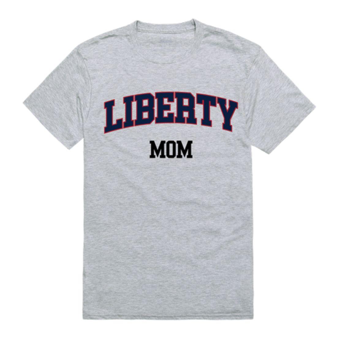Liberty University Flames College Mom Womens T-Shirt-Campus-Wardrobe
