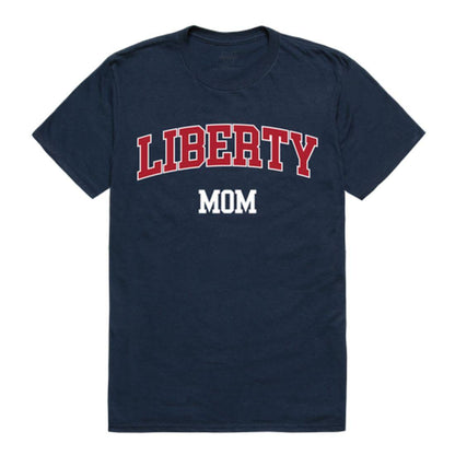Liberty University Flames College Mom Womens T-Shirt-Campus-Wardrobe
