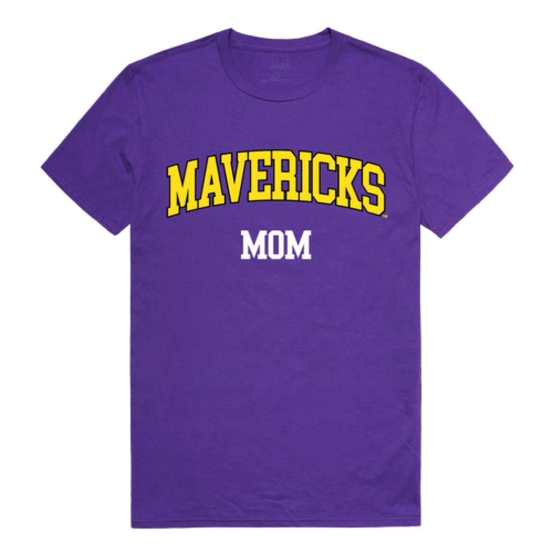 MNSU Minnesota State University Mankato Mavericks College Mom Womens T-Shirt-Campus-Wardrobe