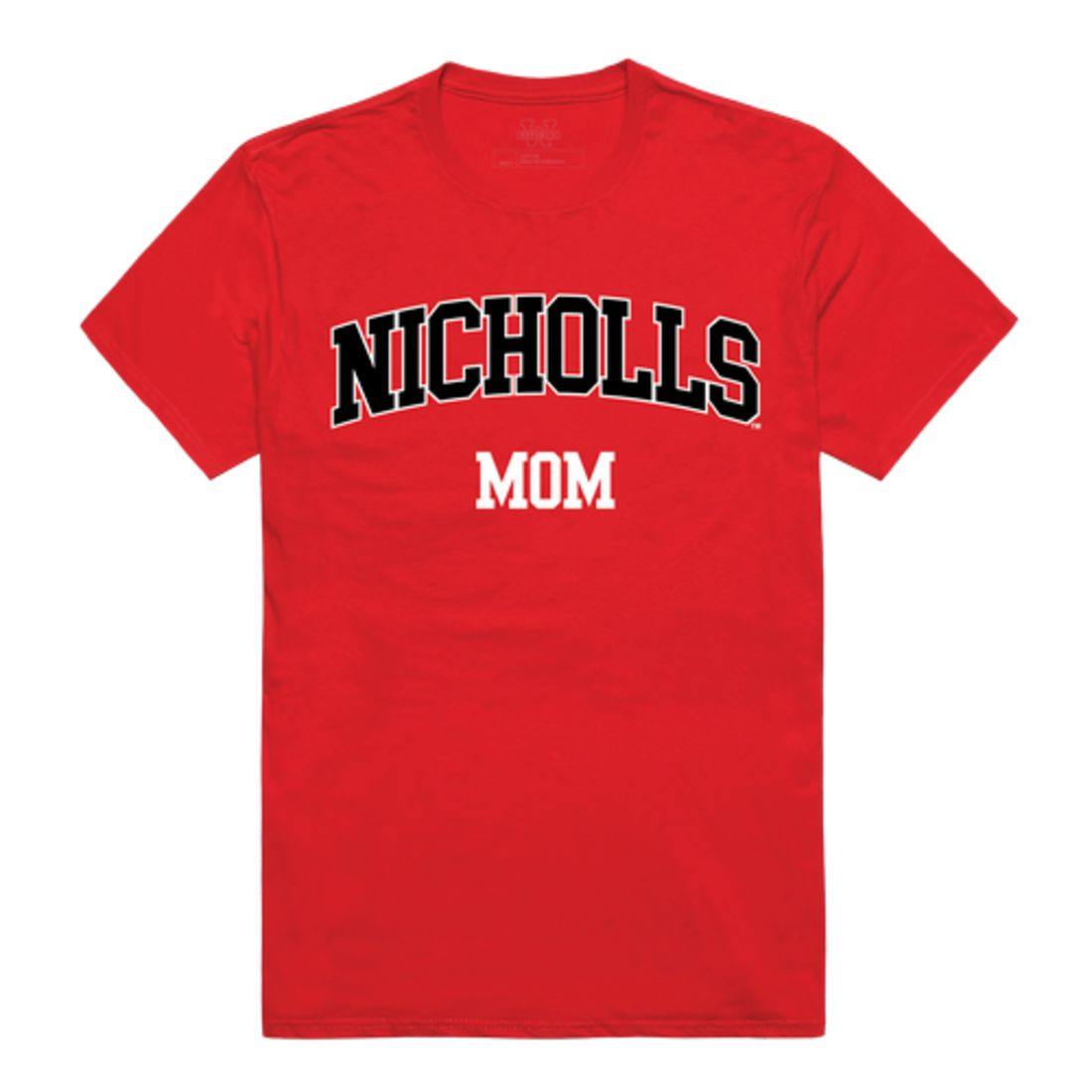 Nicholls State University Colonels College Mom Womens T-Shirt-Campus-Wardrobe
