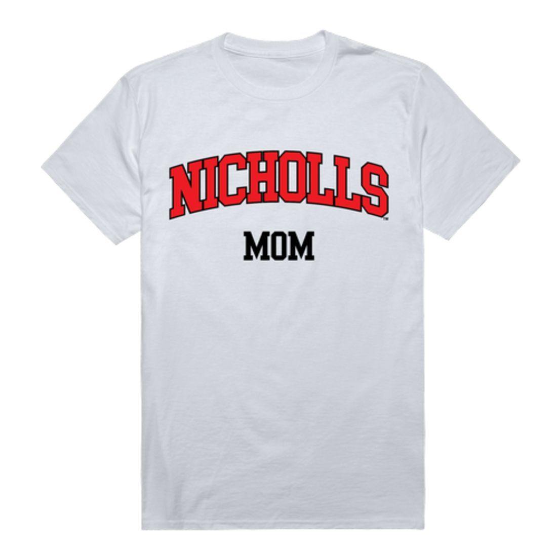 Nicholls State University Colonels College Mom Womens T-Shirt-Campus-Wardrobe