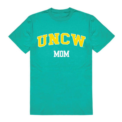 UNCW University of North Carolina Wilmington Seahawks College Mom Womens T-Shirt-Campus-Wardrobe