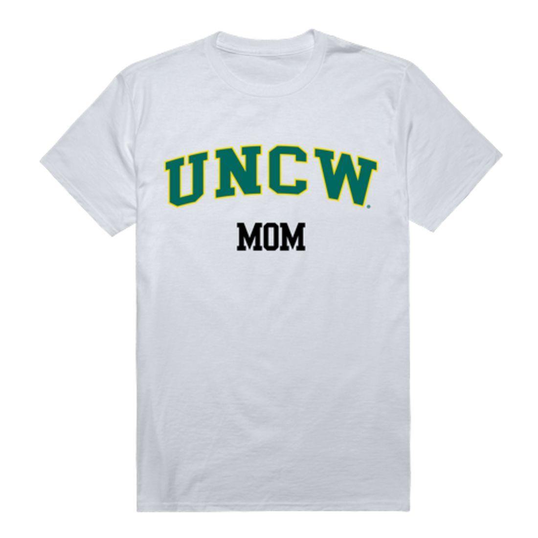 UNCW University of North Carolina Wilmington Seahawks College Mom Womens T-Shirt-Campus-Wardrobe