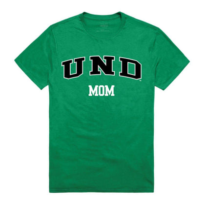 UND University of North Dakota Fighting Hawks College Mom Womens T-Shirt-Campus-Wardrobe