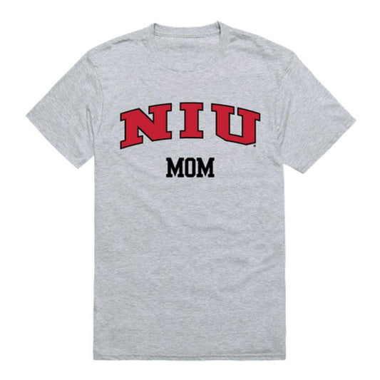 NIU Northern Illinois University Huskies College Mom Womens T-Shirt-Campus-Wardrobe