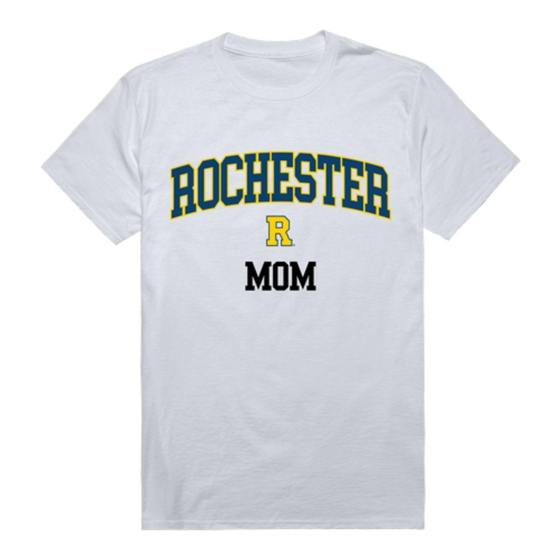 University of Rochester Yellowjackets College Mom Womens T-Shirt-Campus-Wardrobe