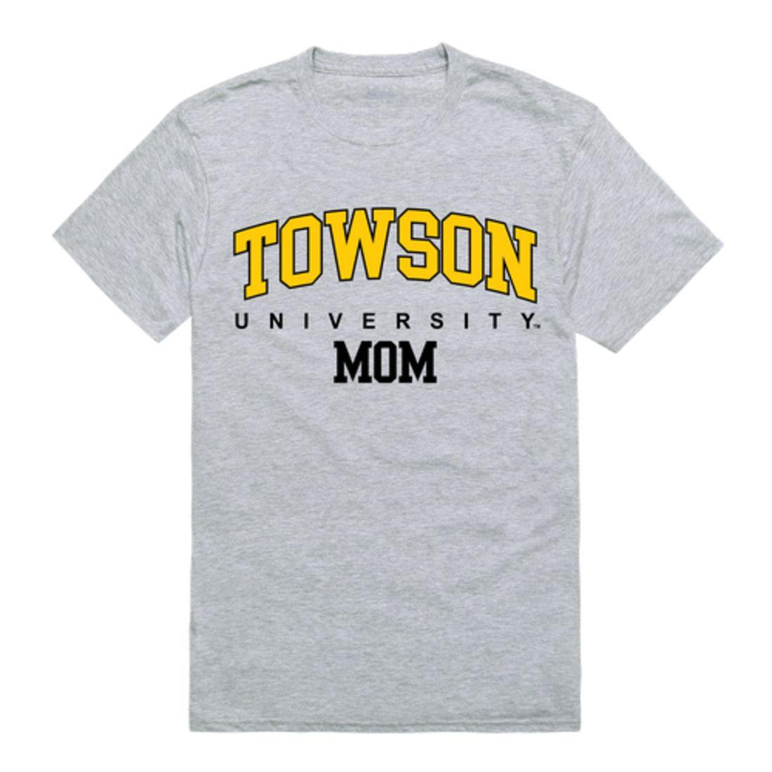 TU Towson University Tigers College Mom Womens T-Shirt-Campus-Wardrobe
