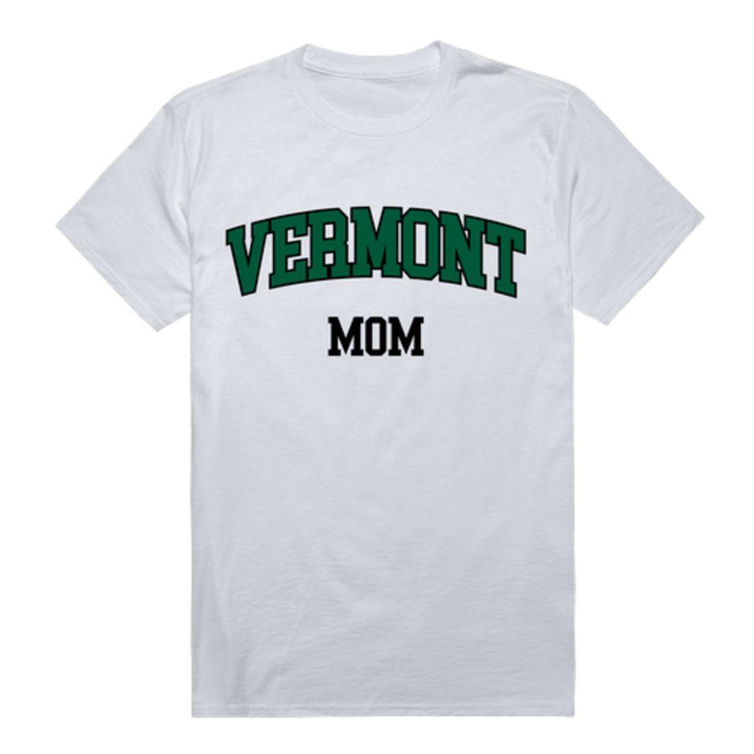 UVM University of Vermont Catamounts College Mom Womens T-Shirt-Campus-Wardrobe
