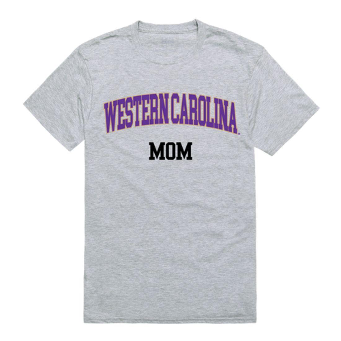WCU Western Carolina University Catamounts College Mom Womens T-Shirt-Campus-Wardrobe