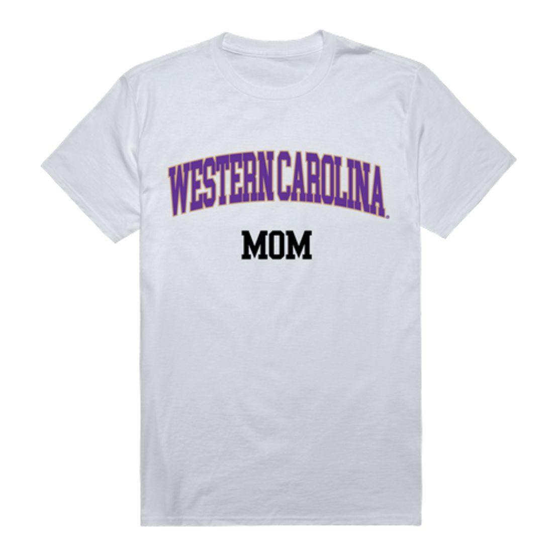 WCU Western Carolina University Catamounts College Mom Womens T-Shirt-Campus-Wardrobe