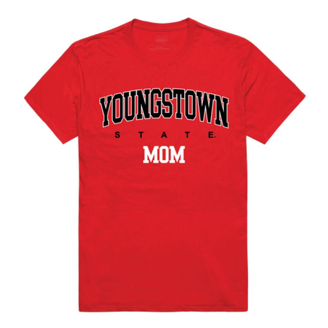 YSU Youngstown State University Penguins College Mom Womens T-Shirt-Campus-Wardrobe