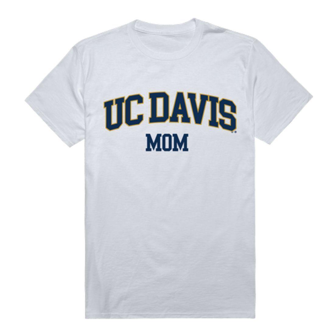 UC Davis University of California Aggies College Mom Womens T-Shirt-Campus-Wardrobe
