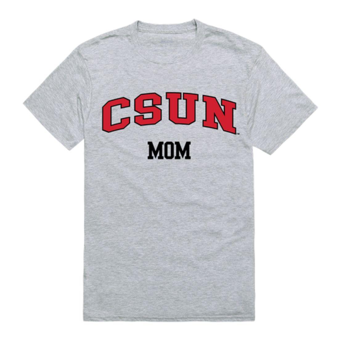 CSUN California State University Northridge Matadors College Mom Womens T-Shirt-Campus-Wardrobe