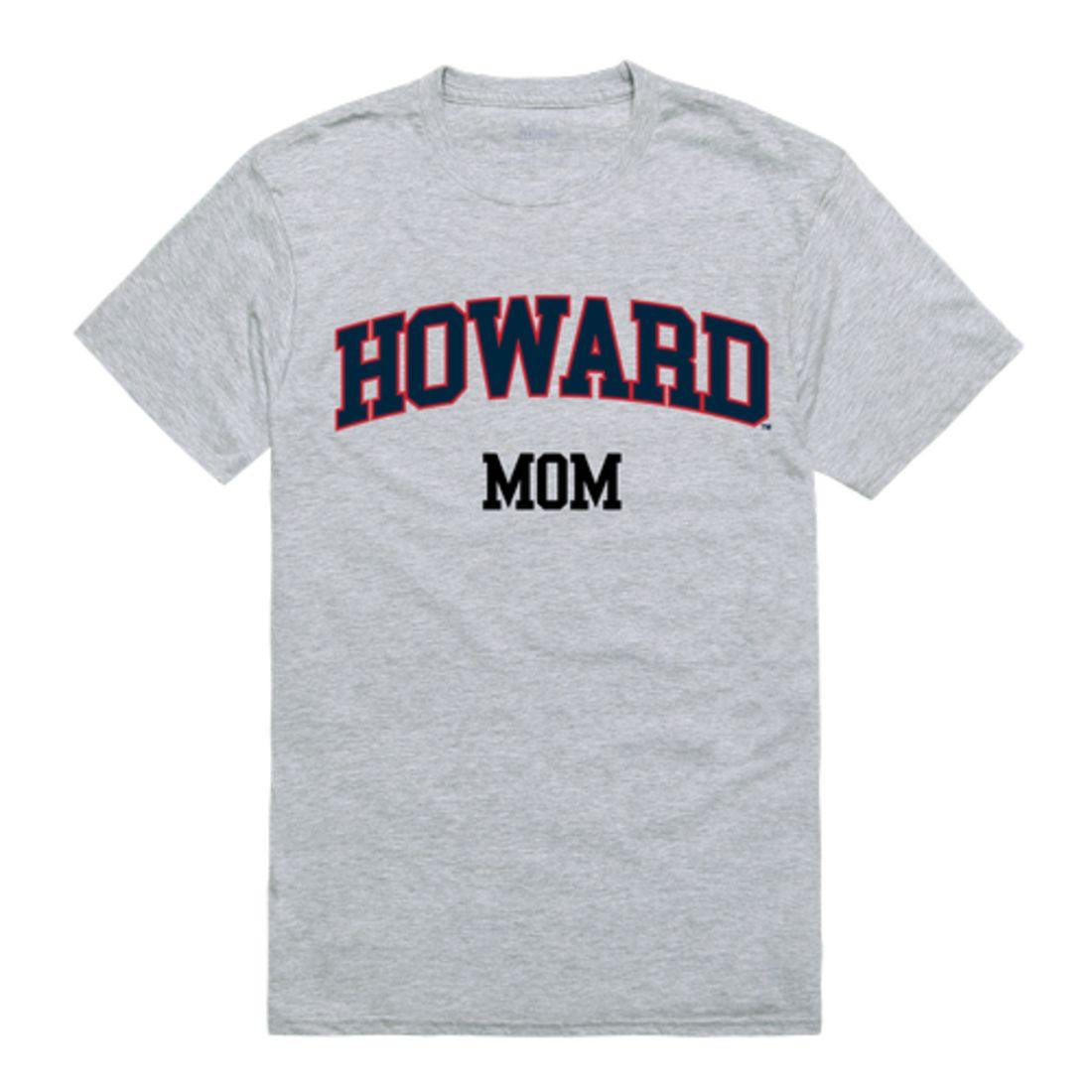 Howard University Bison College Mom Womens T-Shirt-Campus-Wardrobe
