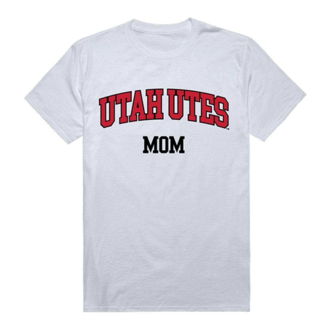 University of Utah Utes College Mom Womens T-Shirt-Campus-Wardrobe