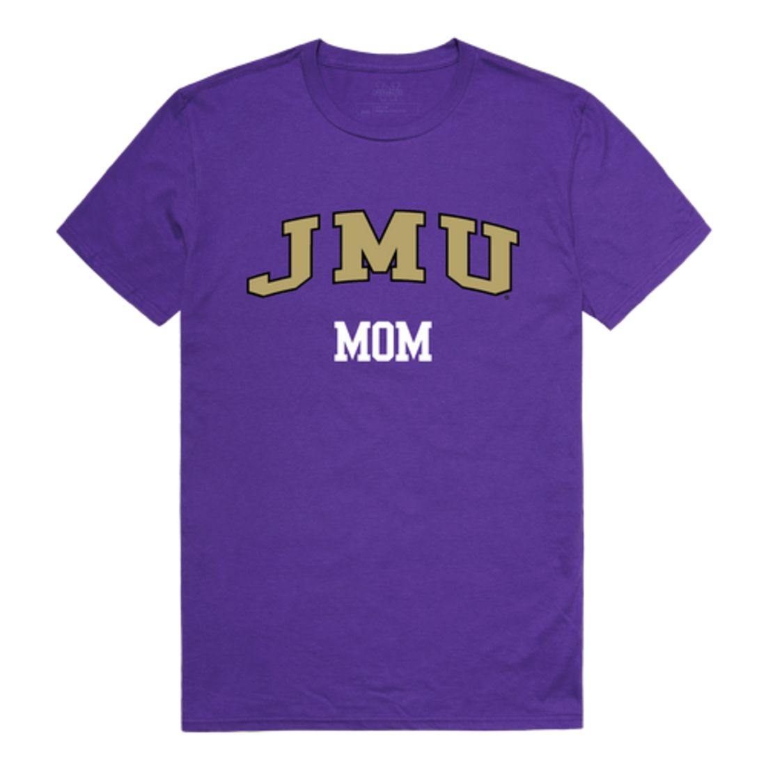 JMU James Madison University Dukes College Mom Womens T-Shirt-Campus-Wardrobe