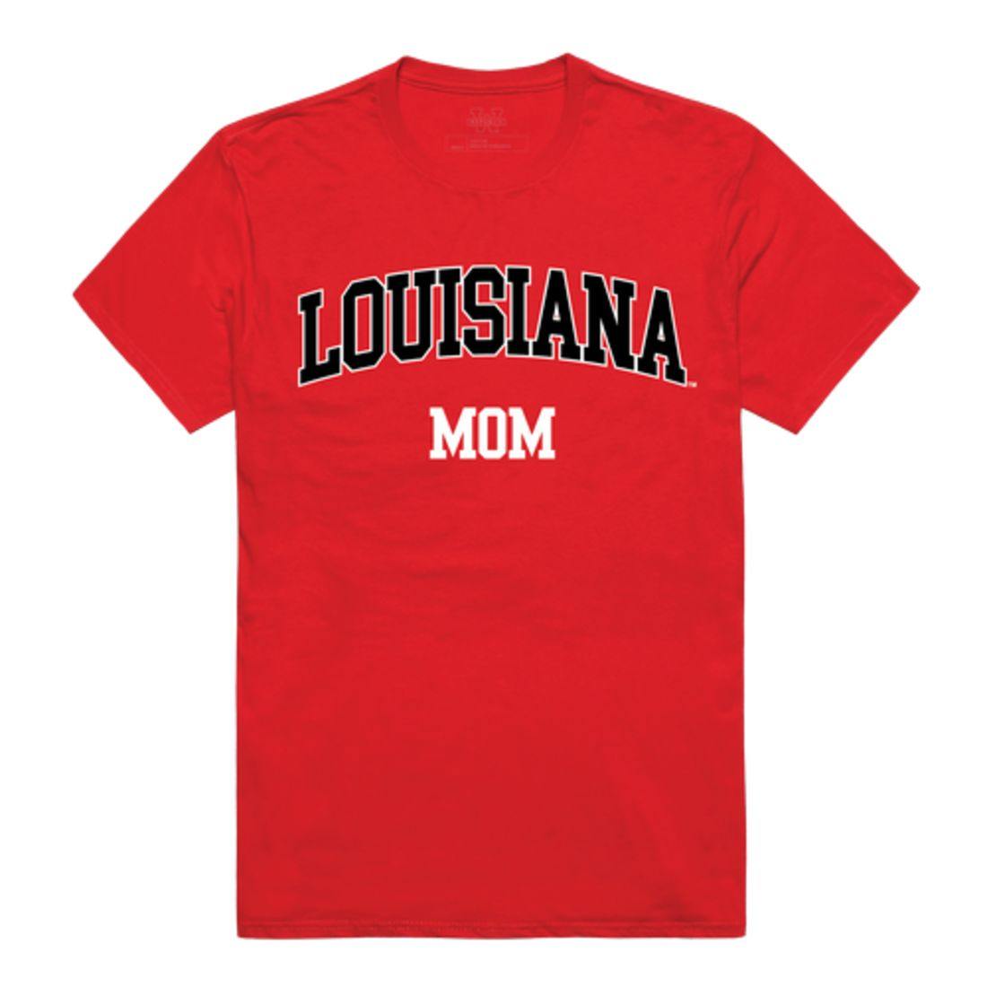 UL University of Louisiana at Lafayette Ragin' Cajuns College Mom Womens T-Shirt-Campus-Wardrobe