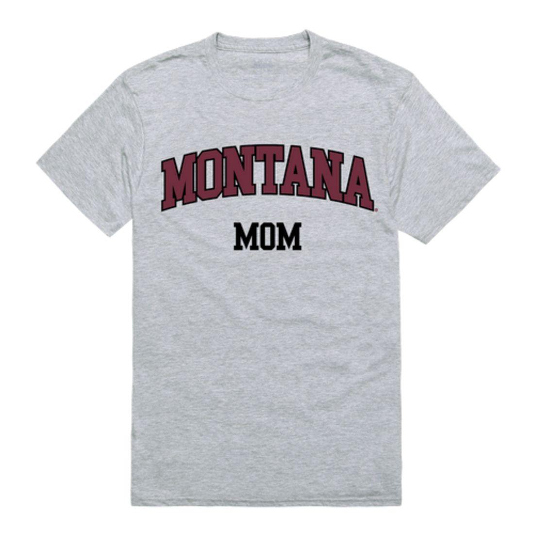 UM University of Montana Grizzlies College Mom Womens T-Shirt-Campus-Wardrobe