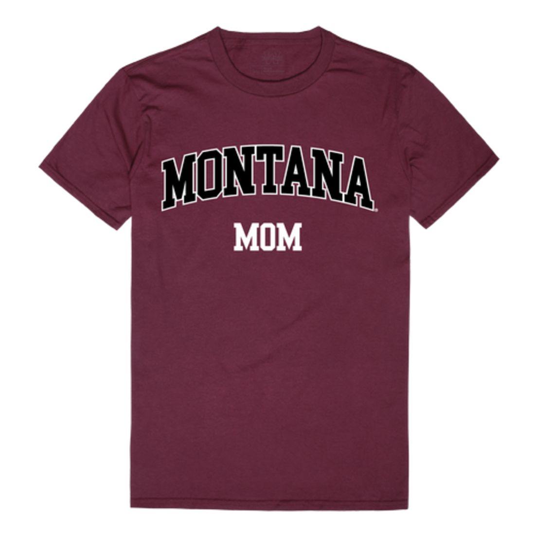 UM University of Montana Grizzlies College Mom Womens T-Shirt-Campus-Wardrobe