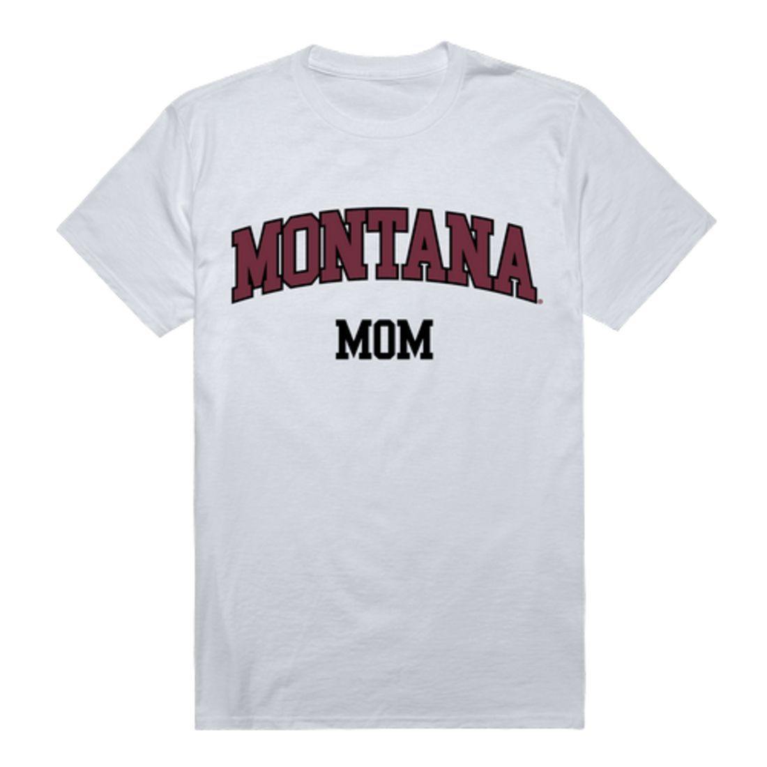 UM University of Montana Grizzlies College Mom Womens T-Shirt-Campus-Wardrobe