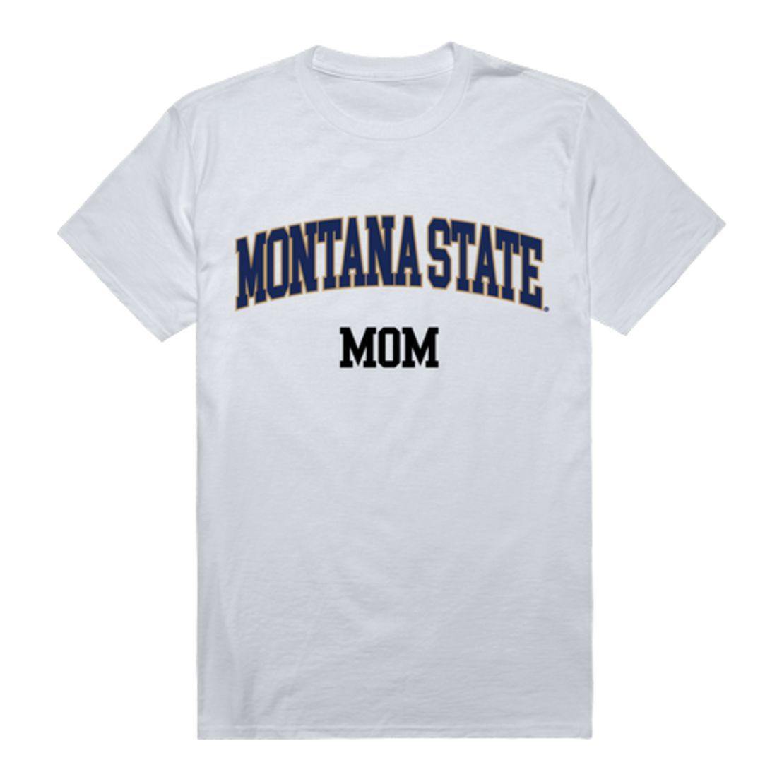 Montana State University Bobcats College Mom Womens T-Shirt-Campus-Wardrobe