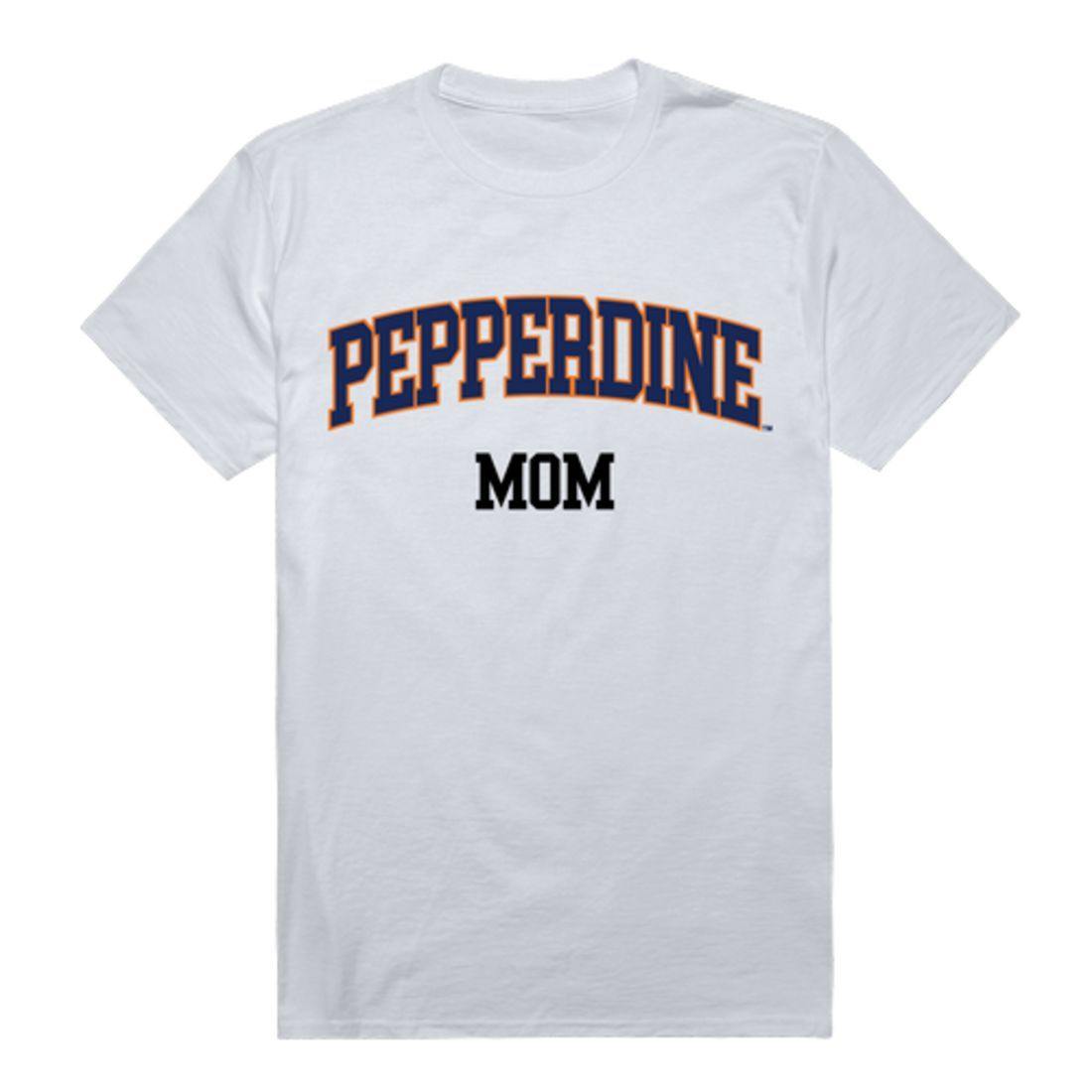 Pepperdine University Waves College Mom Womens T-Shirt-Campus-Wardrobe