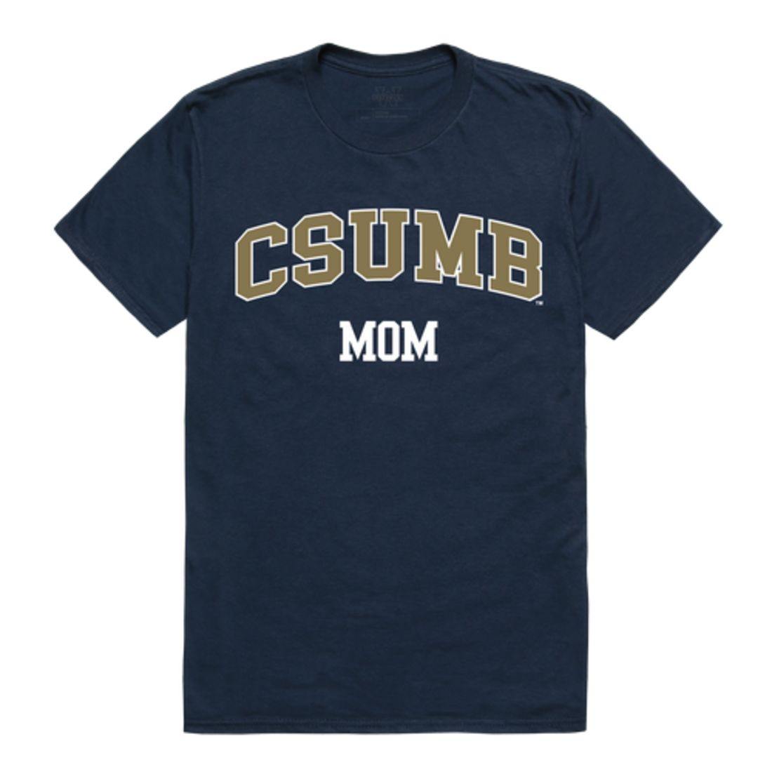 CSUMB California State University Monterey Bay Otters College Mom Womens T-Shirt-Campus-Wardrobe