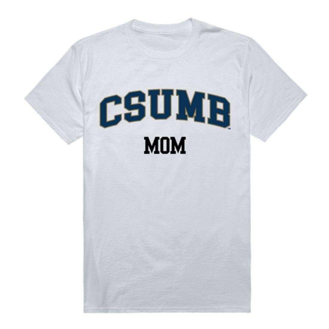 CSUMB California State University Monterey Bay Otters College Mom Womens T-Shirt-Campus-Wardrobe