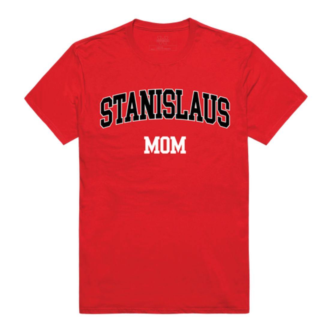 CSUSTAN California State University Stanislaus Warriors College Mom Womens T-Shirt-Campus-Wardrobe