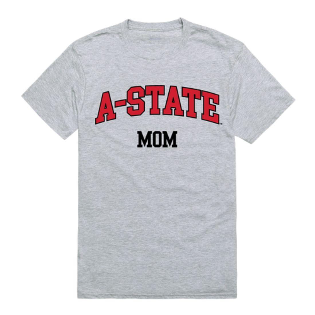 Arkansas State University A-State Wolves College Mom Womens T-Shirt-Campus-Wardrobe