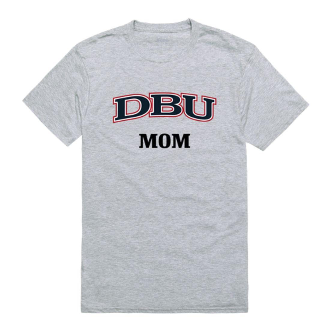 DBU Dallas Baptist University Patriot College Mom Womens T-Shirt-Campus-Wardrobe