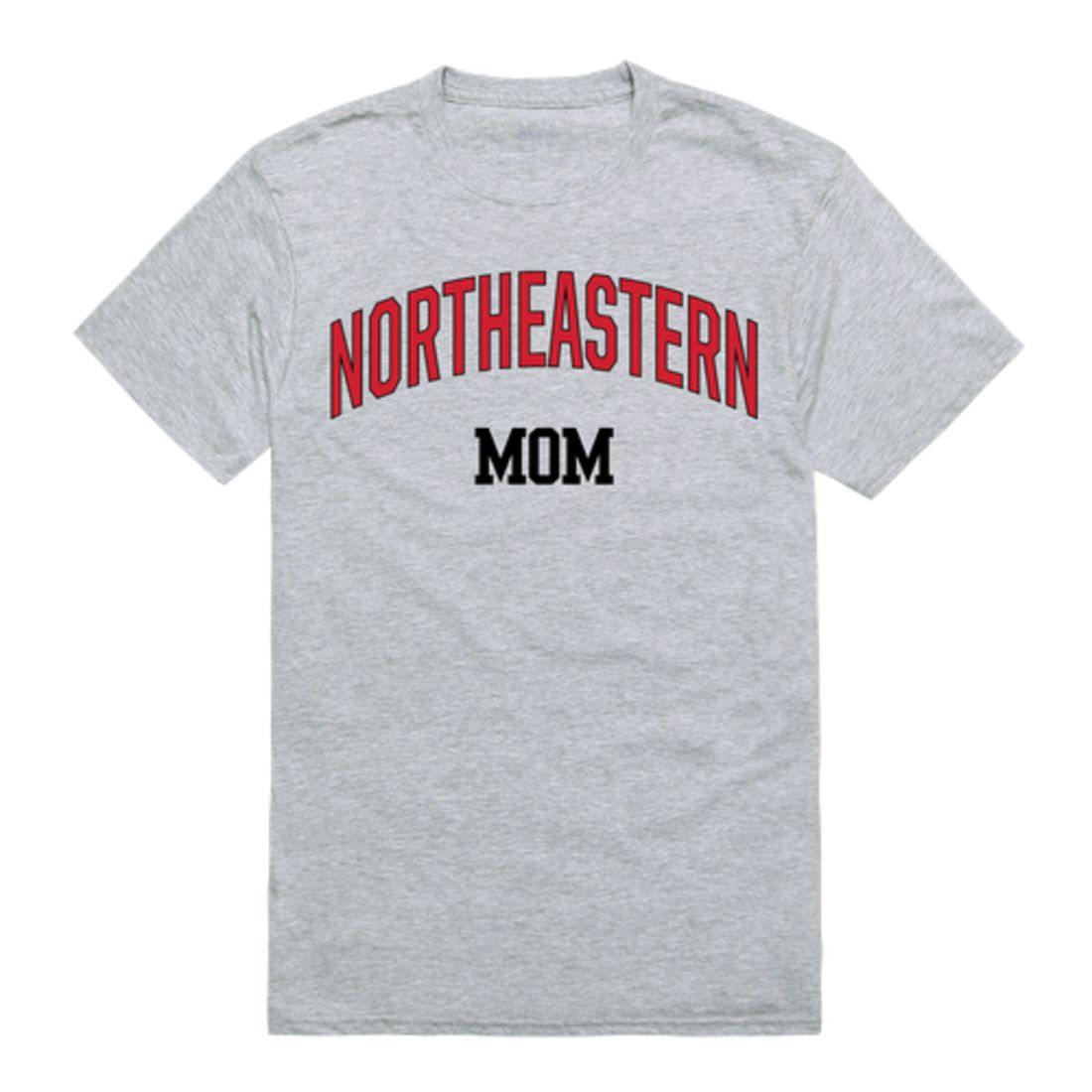 Northeastern University Huskies College Mom Womens T-Shirt-Campus-Wardrobe