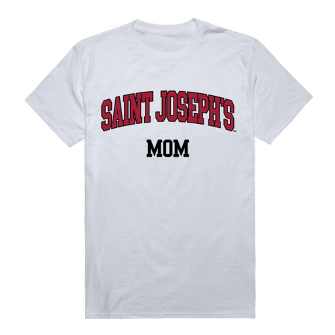 Saint Joseph's University Hawks College Mom Womens T-Shirt-Campus-Wardrobe