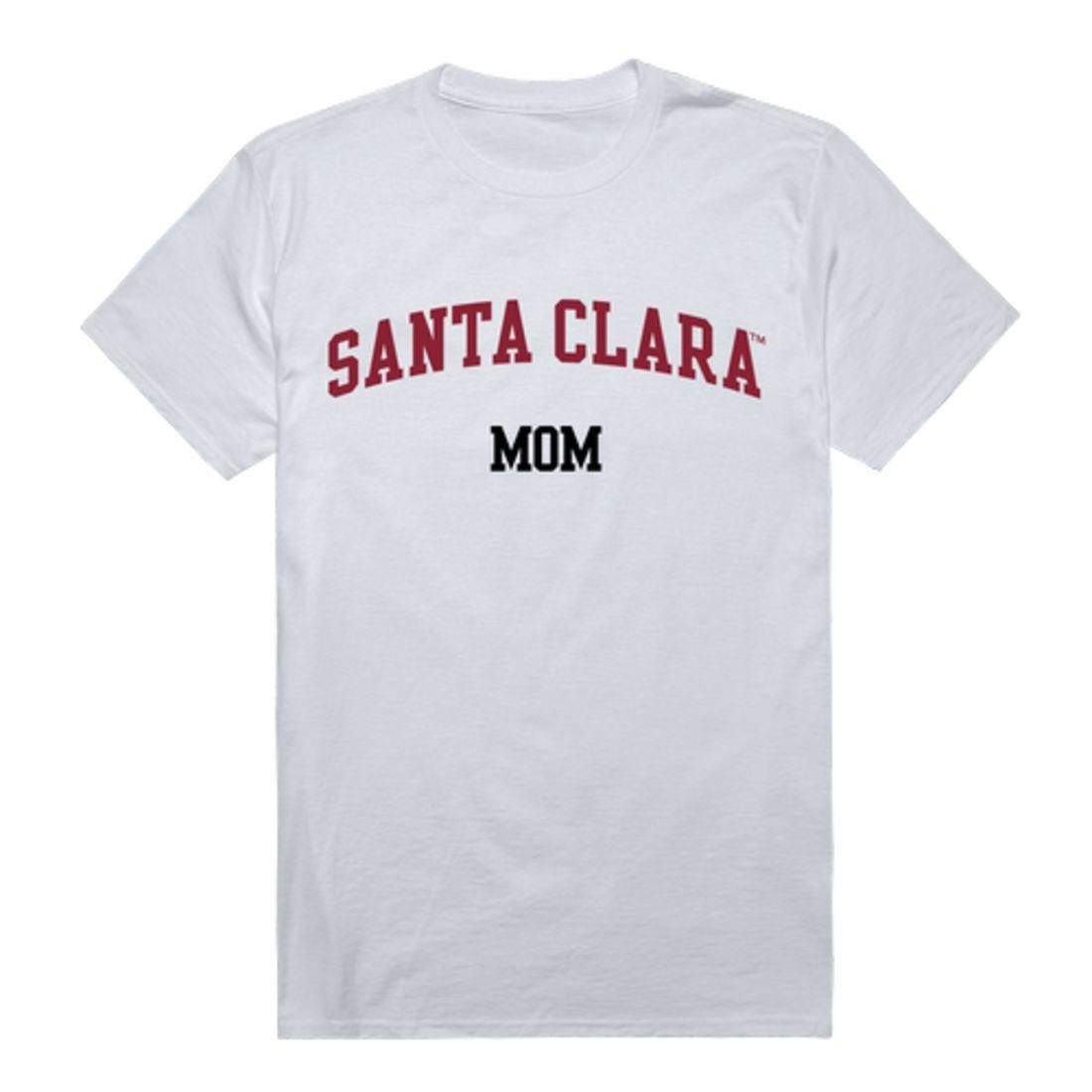 SCU Santa Clara University Broncos College Mom Womens T-Shirt-Campus-Wardrobe