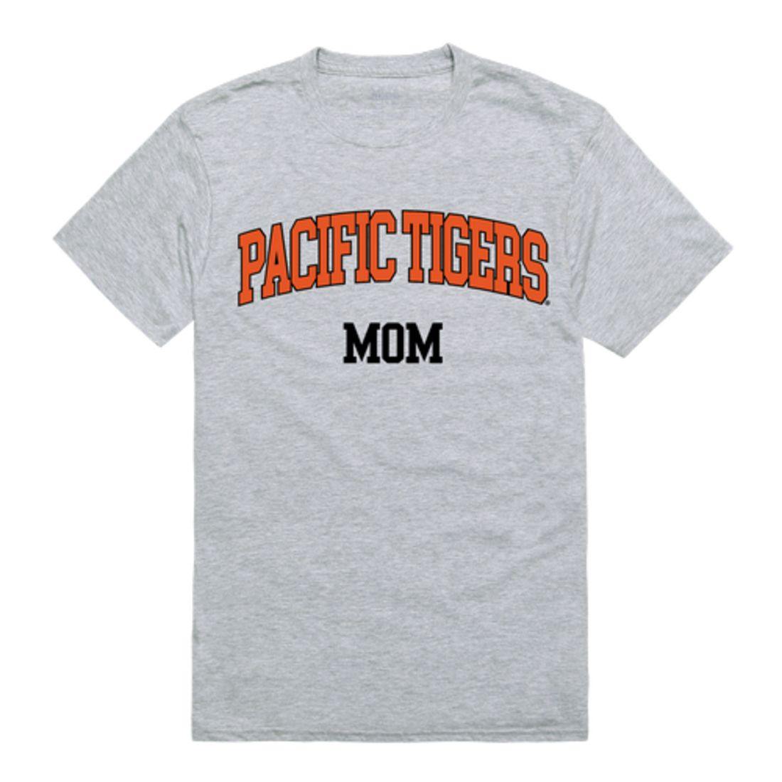 University of the Pacific Tigers College Mom Womens T-Shirt-Campus-Wardrobe