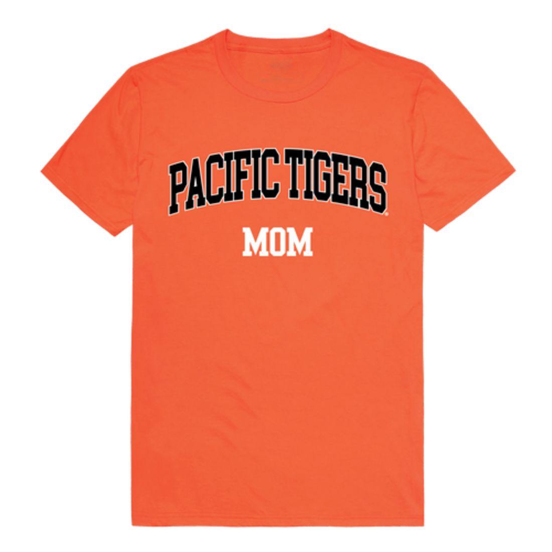 University of the Pacific Tigers College Mom Womens T-Shirt-Campus-Wardrobe