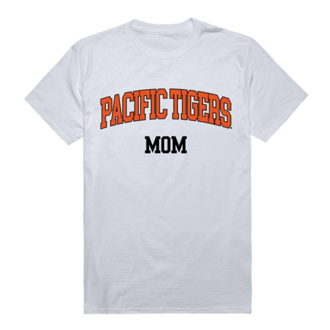 University of the Pacific Tigers College Mom Womens T-Shirt-Campus-Wardrobe