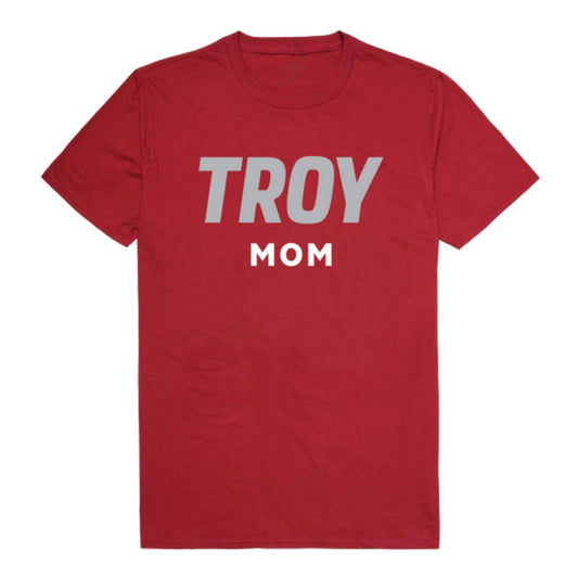 Troy University Trojans College Mom Womens T-Shirt-Campus-Wardrobe