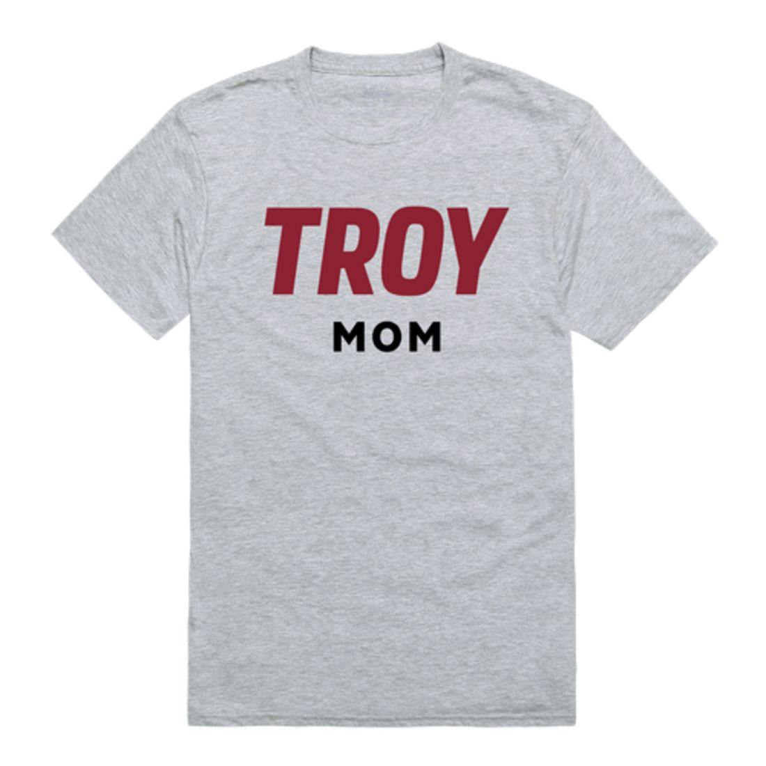 Troy University Trojans College Mom Womens T-Shirt-Campus-Wardrobe