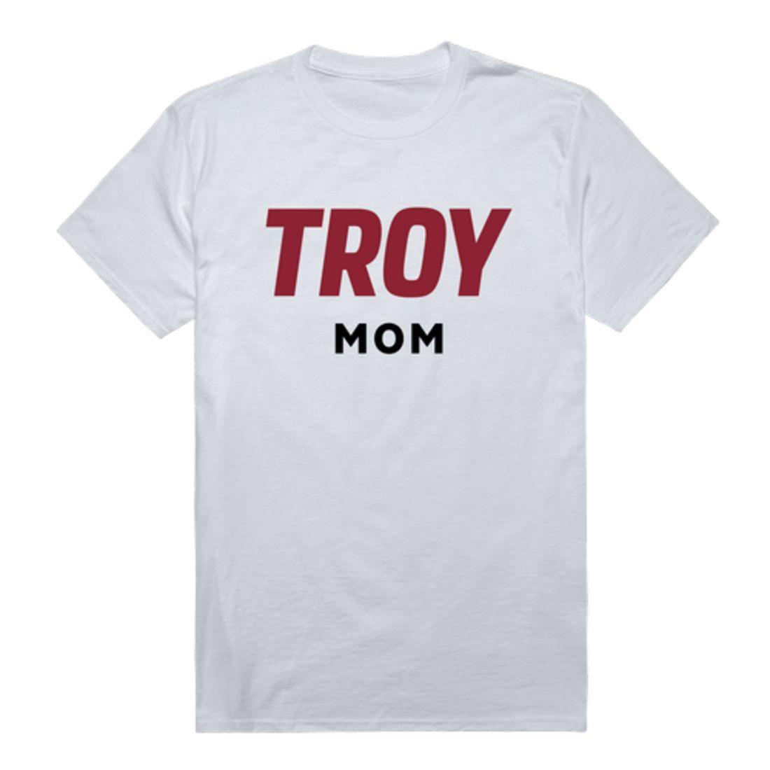 Troy University Trojans College Mom Womens T-Shirt-Campus-Wardrobe