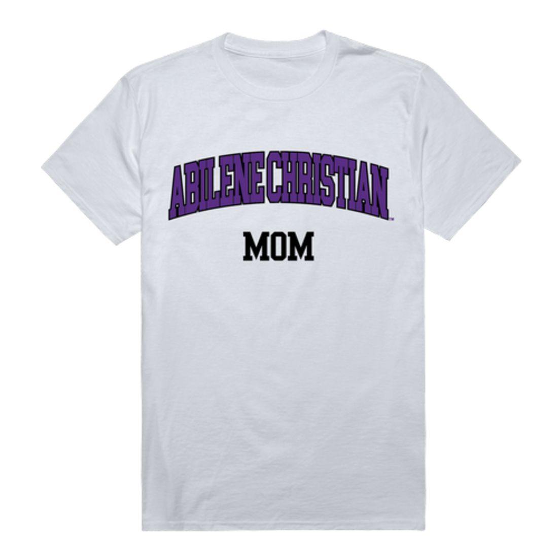 ACU Abilene Christian University Wildcats College Mom Womens T-Shirt-Campus-Wardrobe