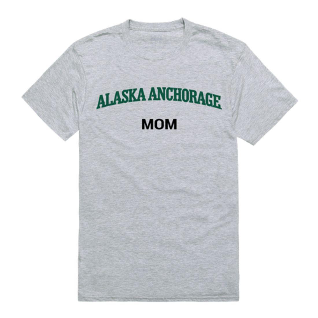 UAA University of Alaska Anchorage Sea Wolves College Mom Womens T-Shirt-Campus-Wardrobe
