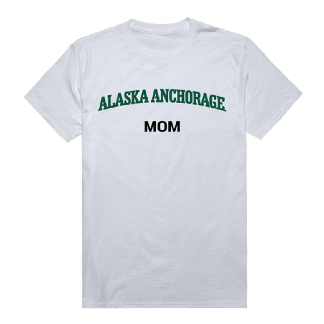 UAA University of Alaska Anchorage Sea Wolves College Mom Womens T-Shirt-Campus-Wardrobe