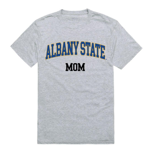 ASU Albany State Universityen Rams College Mom Womens T-Shirt-Campus-Wardrobe