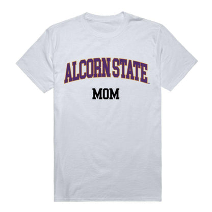 Alcorn State University Braves College Mom Womens T-Shirt-Campus-Wardrobe