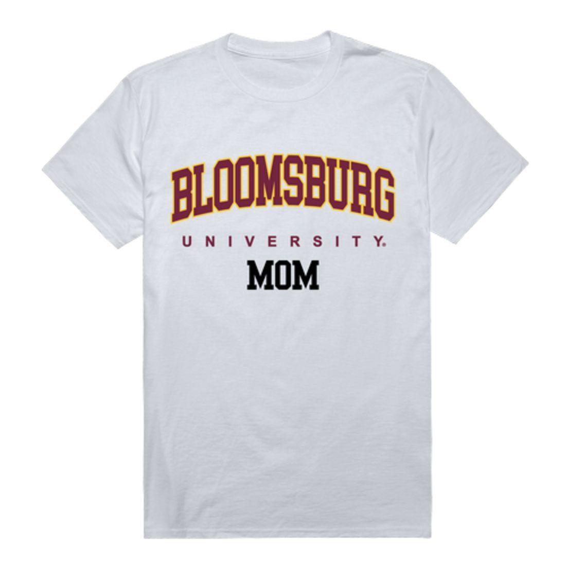 Bloomsburg University Huskies College Mom Womens T-Shirt-Campus-Wardrobe