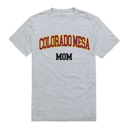 CMU Colorado Mesa University Maverick College Mom Womens T-Shirt-Campus-Wardrobe